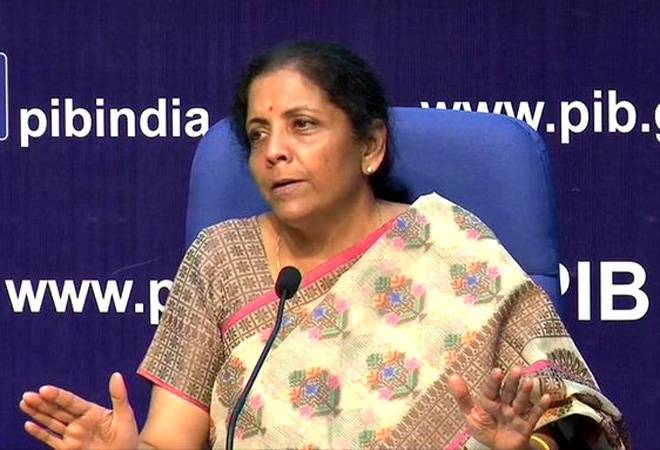 Finance minister Nirmala Sitharaman Finance minister Nirmala Sitharaman