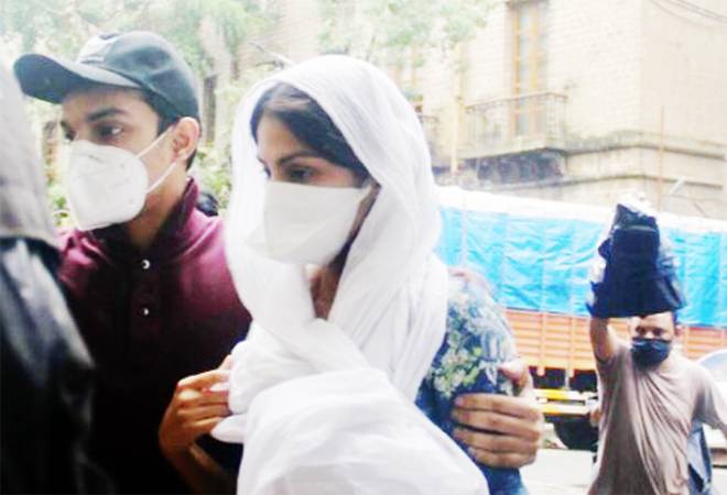 Sushant Singh Rajput case: Rhea Chakraborty reaches ED office in Mumbai for questioning
