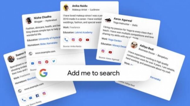 Google launches People cards on Search: Here's how you can create your own virtual visiting card