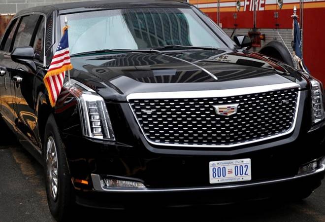 "I'm not happy with Goodyear because what they're doing is playing politics," Trump said at a White House briefing "I'm not happy with Goodyear because what they're doing is playing politics," Trump said at a White House briefing