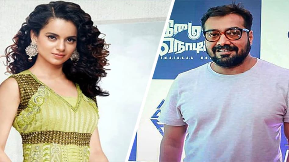 Kangana Ranaut and Anurag Kashyap Kangana Ranaut and Anurag Kashyap