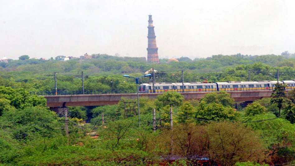 Delhi Metro's Yellow Line (Photo: @OfficialDMRC) Delhi Metro's Yellow Line (Photo: @OfficialDMRC)