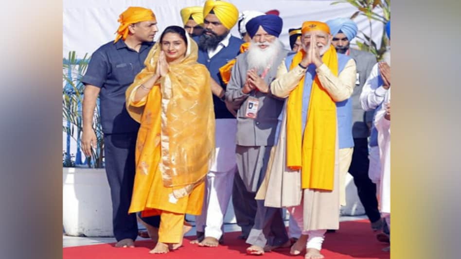 Union Minister for food processing Harsimrat Kaur Badal quit Modi government /Image: Twitter Union Minister for food processing Harsimrat Kaur Badal quit Modi government /Image: Twitter