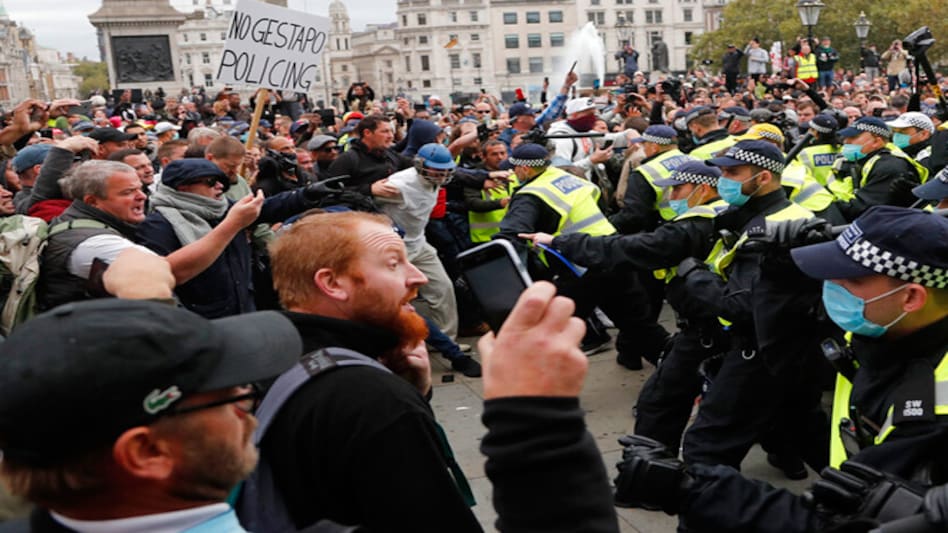 Large parts of Britain are already under stricter localised lockdowns Large parts of Britain are already under stricter localised lockdowns