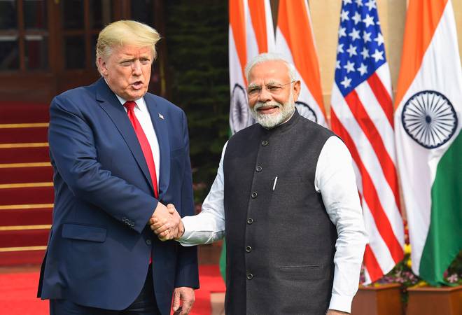 US President Donald Trump and Prime Minister Narendra Modi during Trump's India visit US President Donald Trump and Prime Minister Narendra Modi during Trump's India visit