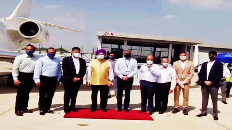 Civil Aviation Minister Hardeep Singh Puri inaugurates India's first General Aviation Terminal at Delhi Airport | ANI | Twitter Civil Aviation Minister Hardeep Singh Puri inaugurates India's first General Aviation Terminal at Delhi Airport | ANI | Twitter