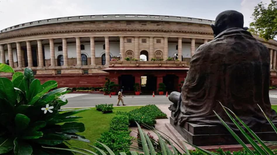 Parliament House in Delhi photographed on Sunday ahead of the Monsoon Session (Photo Credits: PTI) Parliament House in Delhi photographed on Sunday ahead of the Monsoon Session (Photo Credits: PTI)
