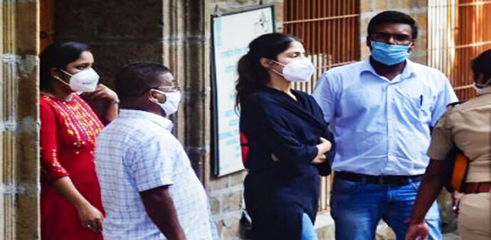Rhea will be in judicial custody till September 22 Rhea will be in judicial custody till September 22