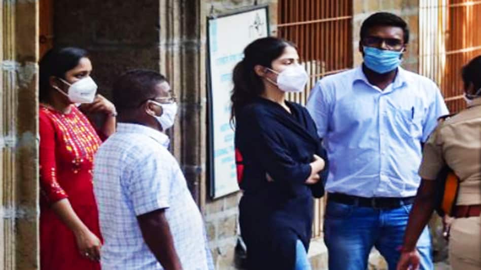 Rhea Chakraborty is lodged in Byculla Jail and is to remain there till October 6 Rhea Chakraborty is lodged in Byculla Jail and is to remain there till October 6