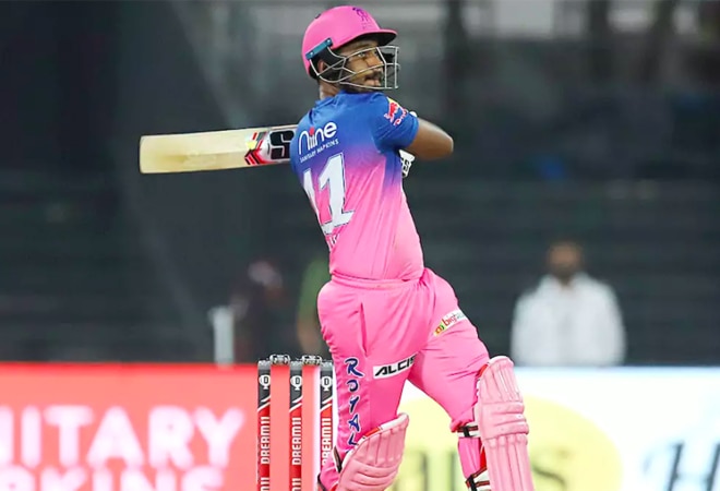 IPL 2020: Sanju Samson bats for Rajasthan Royals IPL 2020: Sanju Samson bats for Rajasthan Royals