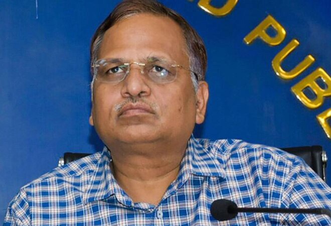 Delhi's health minister Satyendar Jain Delhi's health minister Satyendar Jain