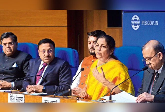 Finance Minister Nirmala Sitharaman, on Thursday, held a review meeting with banks, NBFCs on loan recast Finance Minister Nirmala Sitharaman, on Thursday, held a review meeting with banks, NBFCs on loan recast