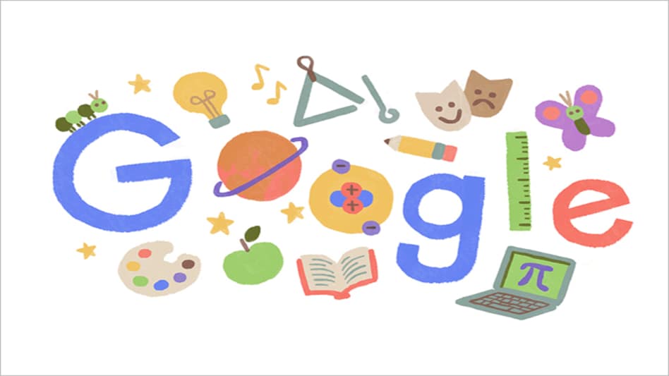 Google Doodle Teachers Day (Image Source: Google India's twitter handle) Google Doodle Teachers Day (Image Source: Google India's twitter handle)