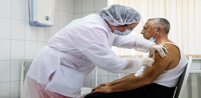 Russian vaccine Sputnik-V is the first official coronavirus vaccine launched for mass use so far Russian vaccine Sputnik-V is the first official coronavirus vaccine launched for mass use so far
