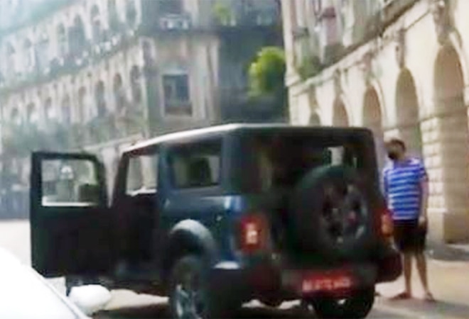 Anand Mahindra shares video of curious Lamborghini owner checking out new Thar