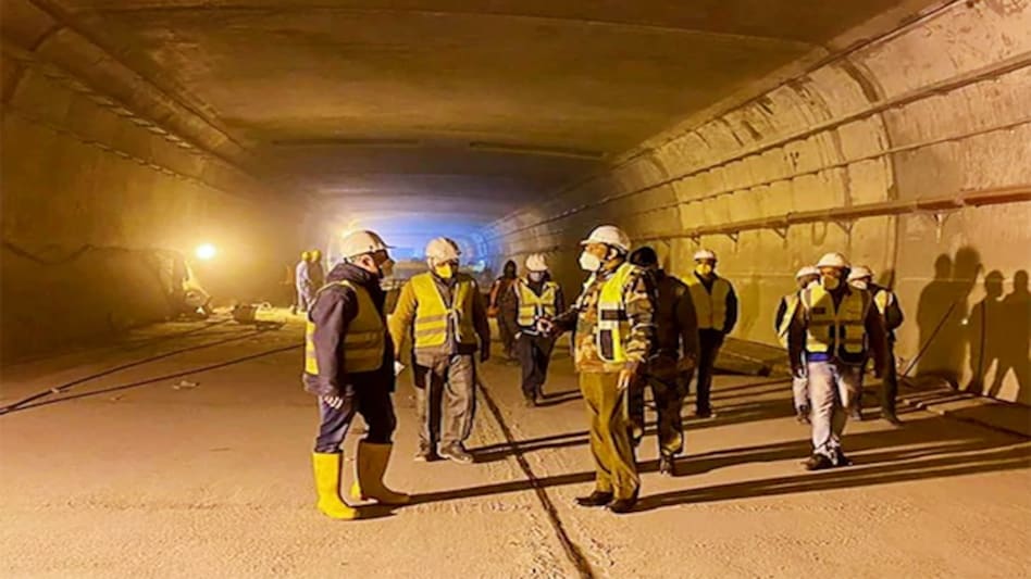 The tunnel has been made with the state of the art electromechanical system, including semi-transverse ventilation system, SCADA controlled firefighting, illumination and monitoring system The tunnel has been made with the state of the art electromechanical system, including semi-transverse ventilation system, SCADA controlled firefighting, illumination and monitoring system