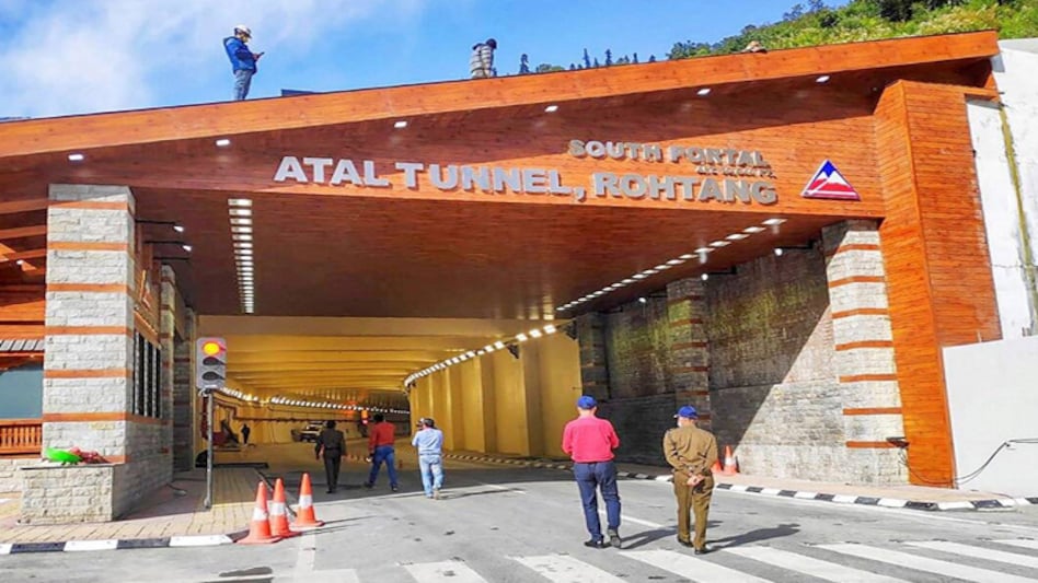 The 9.02 km long Atal tunnel is the longest highway tunnel globally, connecting Manali-Lahaul Spiti valley The 9.02 km long Atal tunnel is the longest highway tunnel globally, connecting Manali-Lahaul Spiti valley