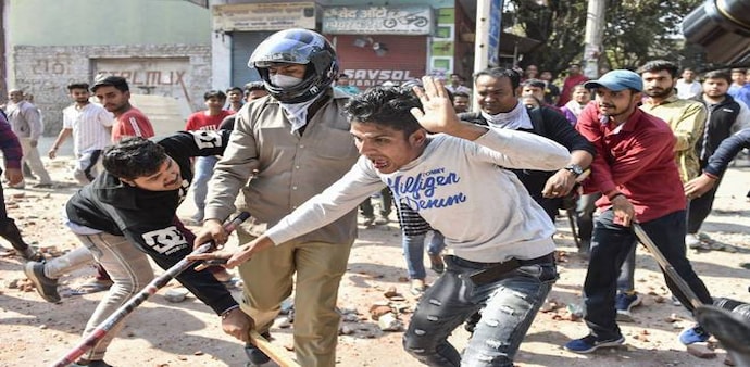 Communal violence had broken out in northeast Delhi on February 24 after clashes between citizenship law supporters and protesters spiralled Communal violence had broken out in northeast Delhi on February 24 after clashes between citizenship law supporters and protesters spiralled
