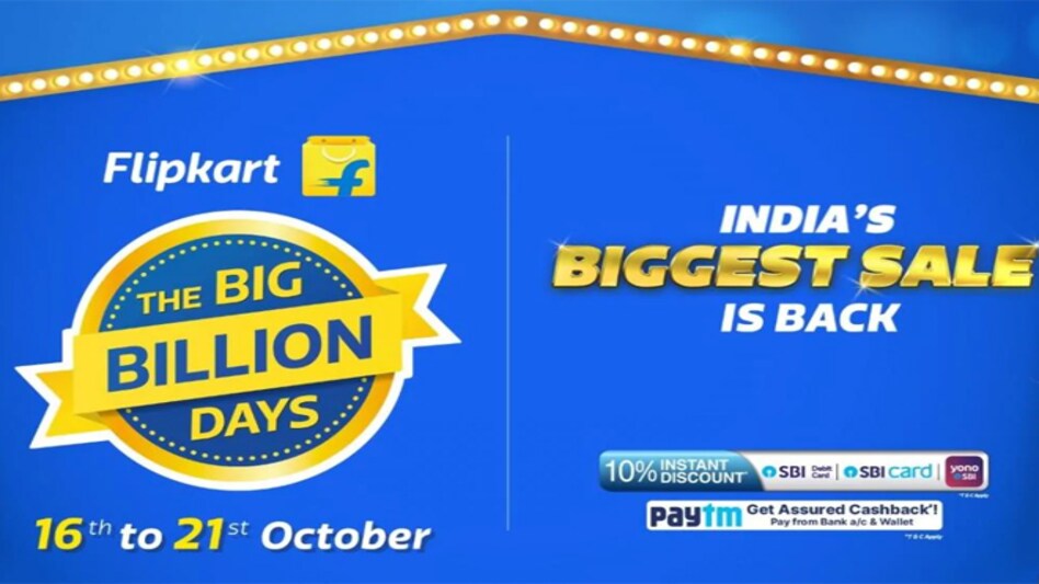Flipkart is offering its customers cashback, no-cost EMI options, and much more during its Big Billion Days 2020 sale Flipkart is offering its customers cashback, no-cost EMI options, and much more during its Big Billion Days 2020 sale