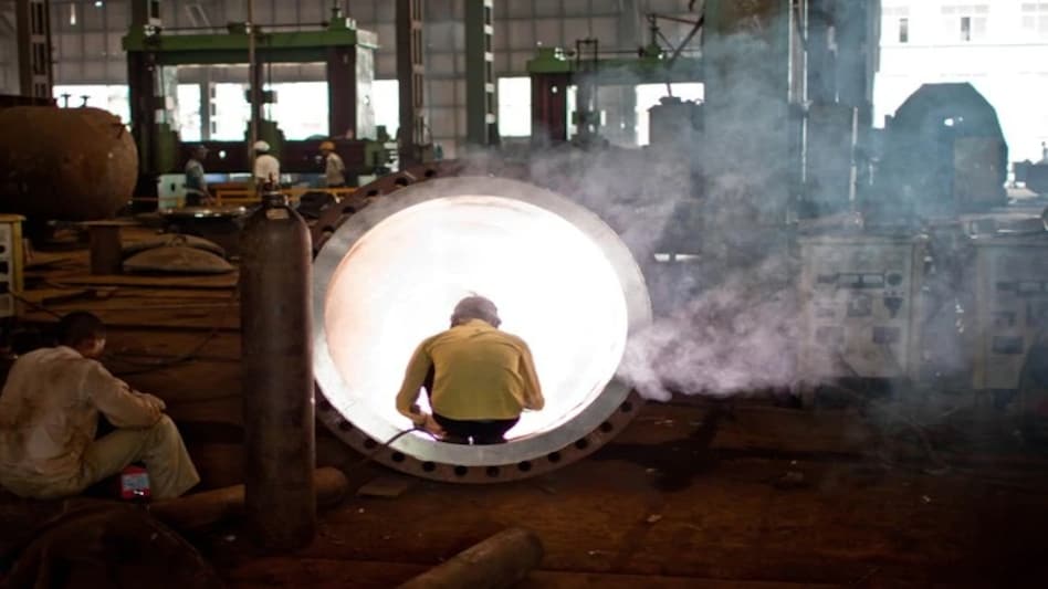 Index of Industrial Production (IIP) declined by 8 per cent in August Index of Industrial Production (IIP) declined by 8 per cent in August