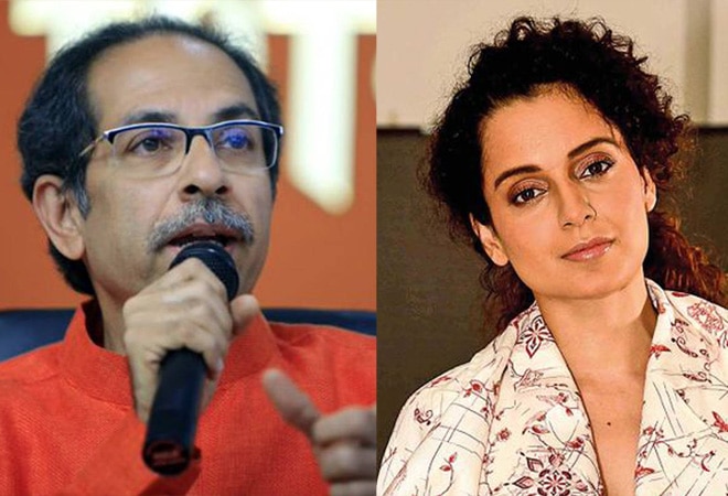 Maharashtra CM Uddhav Thackeray slammed actor Kangana Ranaut at the Shiv Sena's annual Dussehra rally Maharashtra CM Uddhav Thackeray slammed actor Kangana Ranaut at the Shiv Sena's annual Dussehra rally
