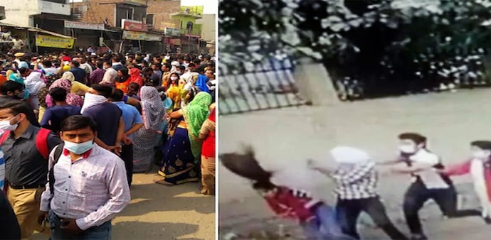Murder in Faridabad: The woman, identified as Nikita Tomar, a final year student of B.Com at Aggarwal College in Ballabhgarh, was shot dead around 3.30 pm by two youths outside her college when she came out after appearing for an exam Murder in Faridabad: The woman, identified as Nikita Tomar, a final year student of B.Com at Aggarwal College in Ballabhgarh, was shot dead around 3.30 pm by two youths outside her college when she came out after appearing for an exam