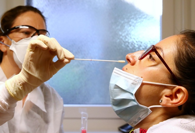 A coronavirus nasal swab test punctured a US woman's brain lining. (Representative image) A coronavirus nasal swab test punctured a US woman's brain lining. (Representative image)