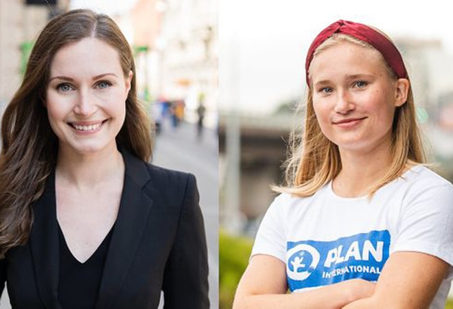 Aava Murto, from Vaasky in southern Finland, was the lucky girl to be bestowed upon the responsibility Aava Murto, from Vaasky in southern Finland, was the lucky girl to be bestowed upon the responsibility