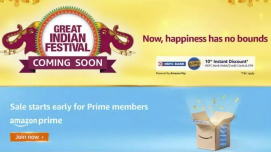 Amazon Great Indian Festival Sale expected offers and deals, dates to be revealed soon Amazon Great Indian Festival Sale expected offers and deals, dates to be revealed soon