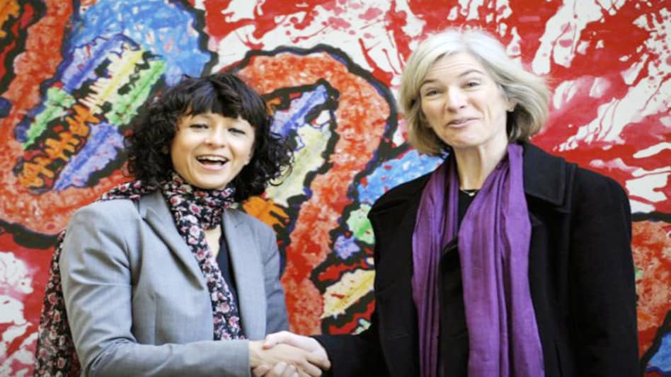 Emmanuelle Charpentier and Jennifer Doudna Emmanuelle Charpentier and Jennifer Doudna