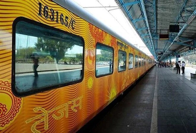The two Tejas Express services are the first set of trains run by a corporate entity, IRCTC The two Tejas Express services are the first set of trains run by a corporate entity, IRCTC
