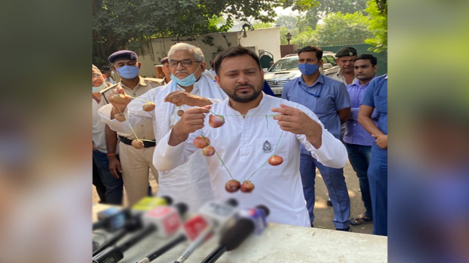 Rashtriya Janata Dal leader and son of former Bihar CM Lalu Prasad Yadav, Tejashwi Yadav Rashtriya Janata Dal leader and son of former Bihar CM Lalu Prasad Yadav, Tejashwi Yadav