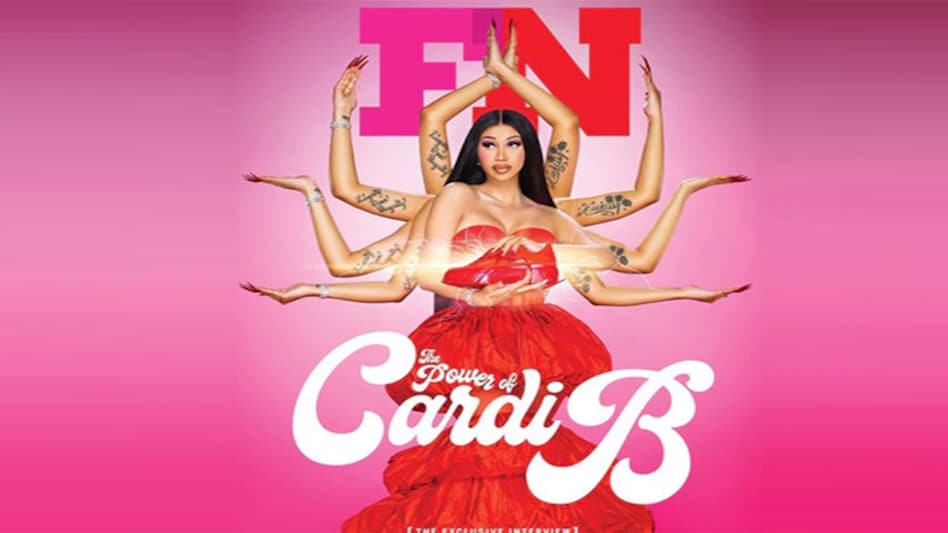 Cardi B poses as godess Durga for a magazine Cardi B poses as godess Durga for a magazine