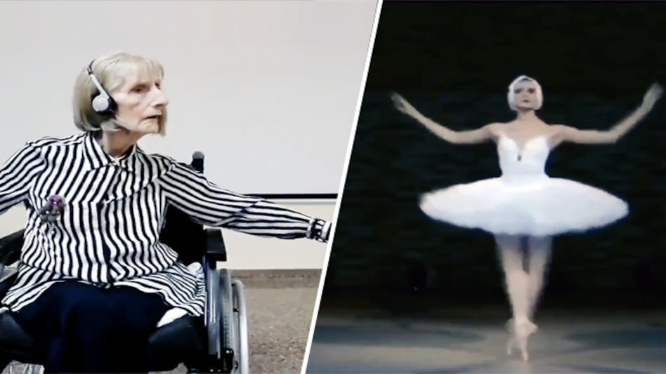Power of music! Former ballerina with Alzheimer's reenacts Tchaikovsky's Swan Lake Power of music! Former ballerina with Alzheimer's reenacts Tchaikovsky's Swan Lake