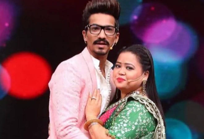 Bharti Singh and her husband Harsh Limbachiya Bharti Singh and her husband Harsh Limbachiya