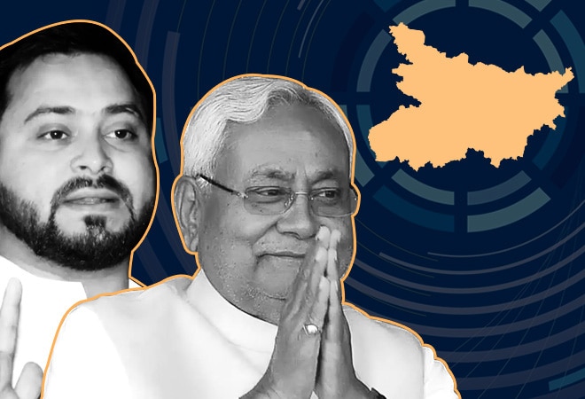 Nitish Kumar-led alliance is leading in Bihar, says the EC data Nitish Kumar-led alliance is leading in Bihar, says the EC data