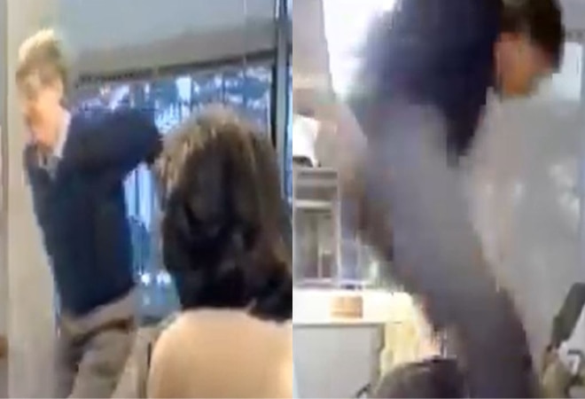 Bill Gates jumped over a chair effortlessly during an interview with CBS' Cornie Chung in 1994 Bill Gates jumped over a chair effortlessly during an interview with CBS' Cornie Chung in 1994