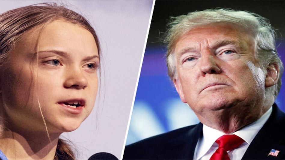 Greta Thunberg mocks Donald Trump Greta Thunberg mocks Donald Trump