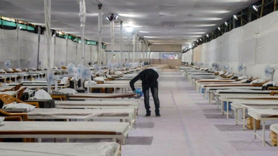 DRDO-built Sardar Vallabhai Patel Covid Hospital has seen a surge in cases in the last few days and is admitting double the COVID-19 patients now DRDO-built Sardar Vallabhai Patel Covid Hospital has seen a surge in cases in the last few days and is admitting double the COVID-19 patients now