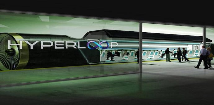 Los Angeles-based Hyperloop envisions a future where floating pods packed with passengers and cargo hurtle through vacuum tubes at 600 miles an hour (966 kph) or faster Los Angeles-based Hyperloop envisions a future where floating pods packed with passengers and cargo hurtle through vacuum tubes at 600 miles an hour (966 kph) or faster