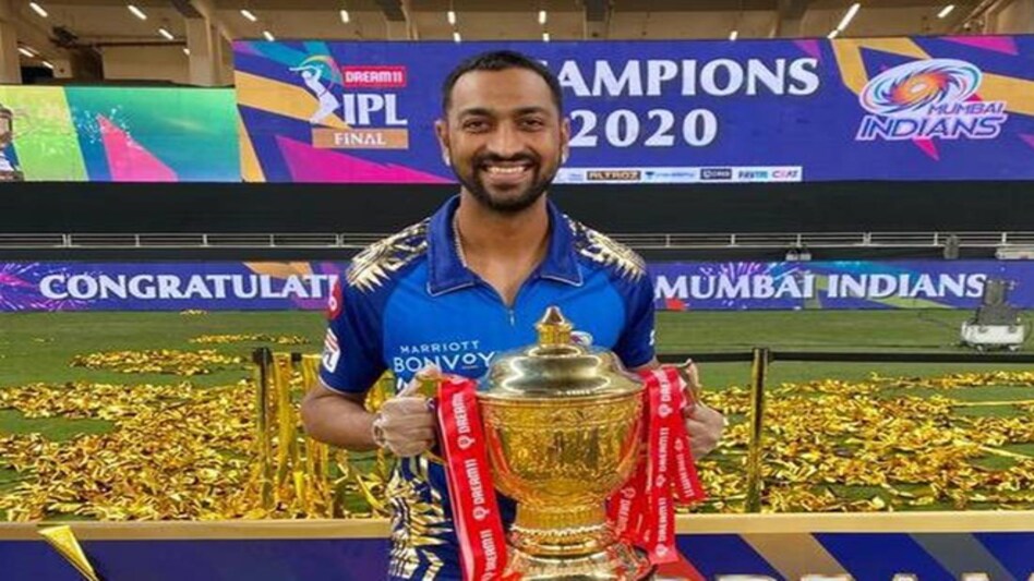 Krunal Pandya was part of Mumbai Indians franchise that won the fifth edition of the IPL held in UAE Krunal Pandya was part of Mumbai Indians franchise that won the fifth edition of the IPL held in UAE