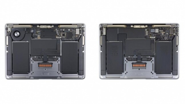 Apple M1-powered MacBook Air and MacBook Pro are same from inside, says iFixit