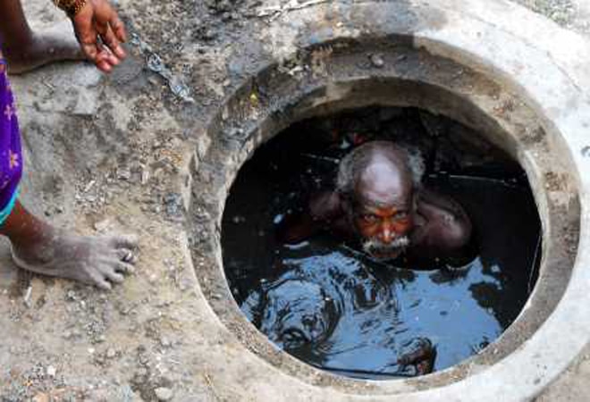 Manual scavenging has led to 376 deaths in the last five years Manual scavenging has led to 376 deaths in the last five years