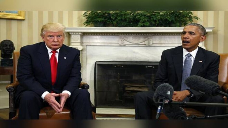 "I'm more troubled by the fact that other Republican officials who clearly know better are going along with this, are humouring him in this fashion," Obama told CBS News in an interview "I'm more troubled by the fact that other Republican officials who clearly know better are going along with this, are humouring him in this fashion," Obama told CBS News in an interview
