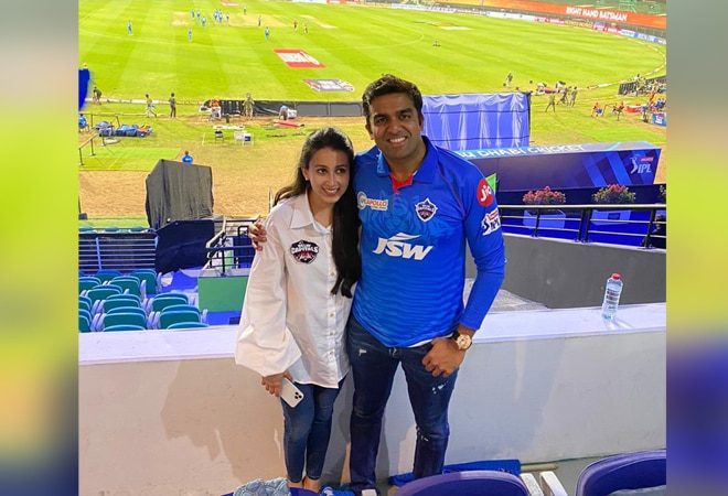 Sajjan Jindal's son Parth Jindal celebrated the entry of the Delhi Capitals team into the IPL 2020 finals Sajjan Jindal's son Parth Jindal celebrated the entry of the Delhi Capitals team into the IPL 2020 finals