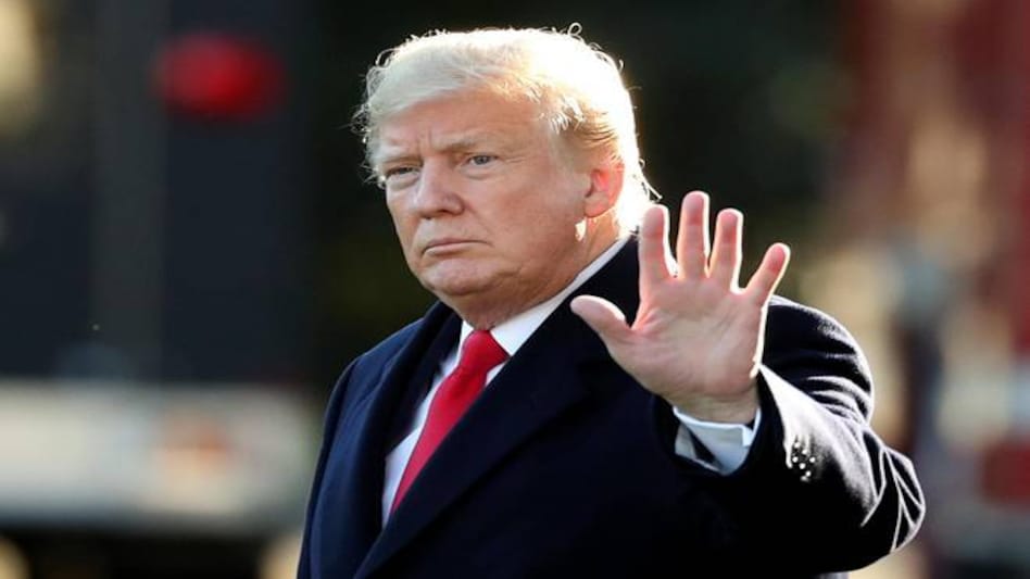Trump is fighting out a close election with his Democratic opponent, Joe Biden Trump is fighting out a close election with his Democratic opponent, Joe Biden