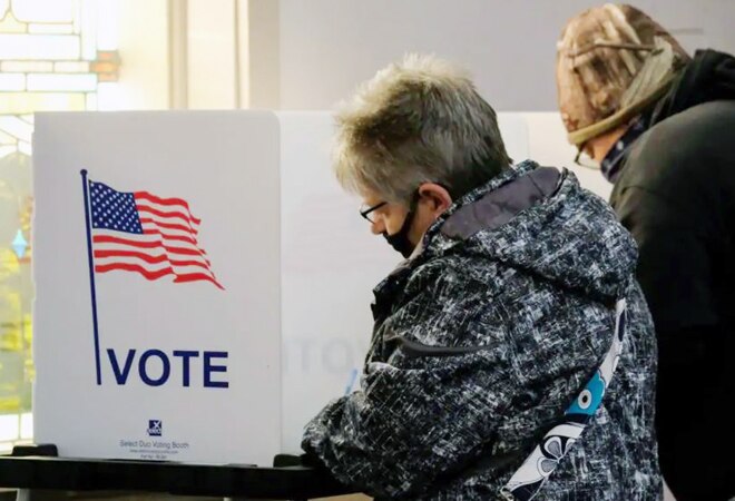 According to the US Elections Project, the total number of votes stood at over 100 million According to the US Elections Project, the total number of votes stood at over 100 million