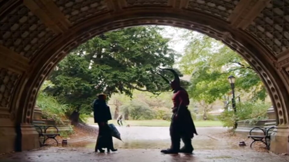 Satan with his date '2020' in Match.com's new advertisement (Photo-Youtube) Satan with his date '2020' in Match.com's new advertisement (Photo-Youtube)