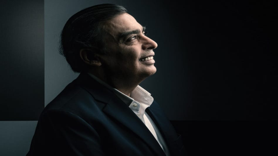 Mukesh Ambani, Chairman and Managing Director of Reliance Industries - Photograph by Bandeep Singh Mukesh Ambani, Chairman and Managing Director of Reliance Industries - Photograph by Bandeep Singh