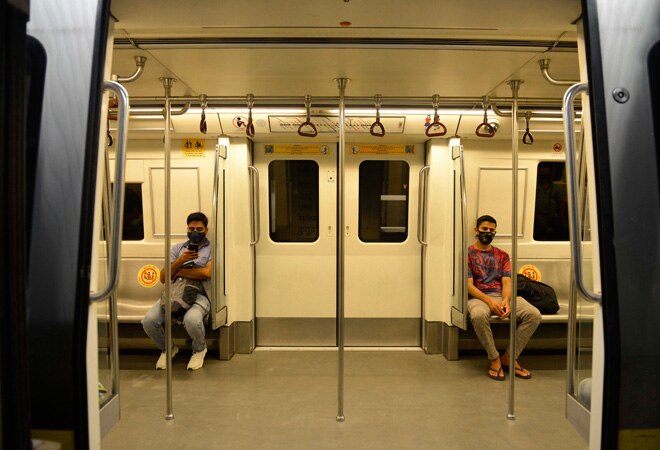 Delhi metro operations: Several measures were taken to adhere to social distancing and other COVID-19 precautionary measures Delhi metro operations: Several measures were taken to adhere to social distancing and other COVID-19 precautionary measures
